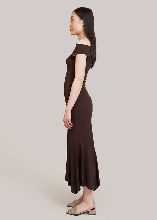 yausi asymmetric maxi dress Chic Ankle Length Strapless Classic Prom Dresses Long Slit Online