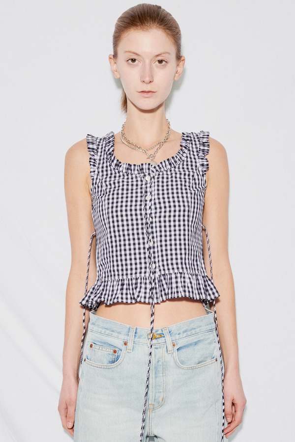 Sandy Liang Buell Top in White