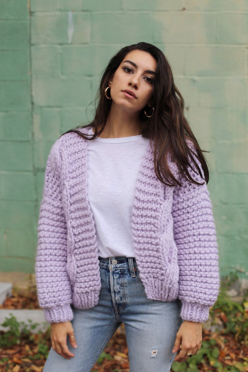 I love Mr. Mittens ケーブル編みカーディガン XS/S I Love Mr