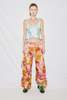 Collina Strada Chrysanthemum Denim Garden Cargo Pant - multi - Thumbnail 1