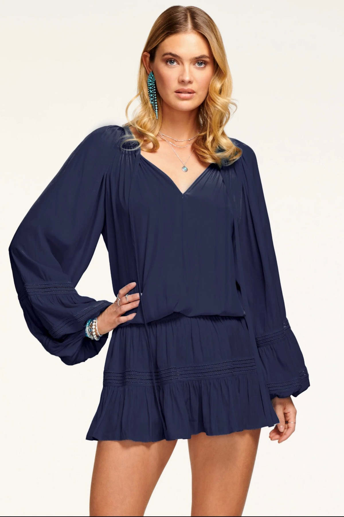 Ramy Brook Kurt Dress - Spring Navy | Garmentory Ramy Brook Kurt Dress - Spring Navy | Garmentory