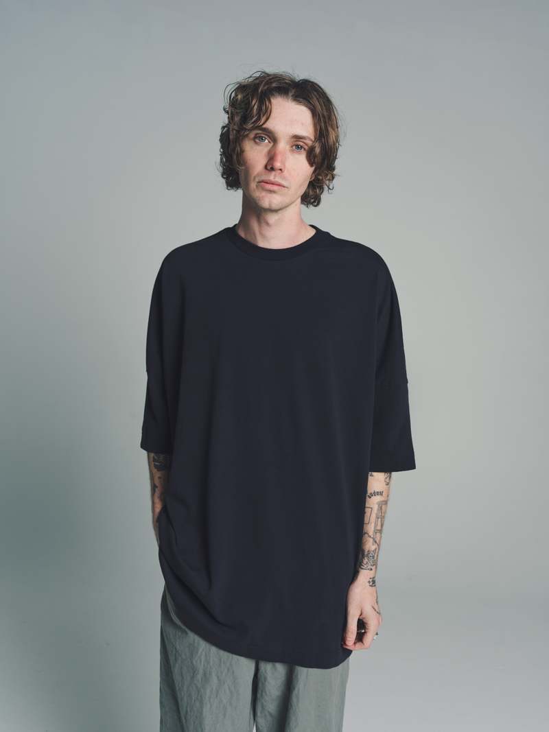 Casey Casey Heavy Jersey Odem T-Shirt - Black | Garmentory 