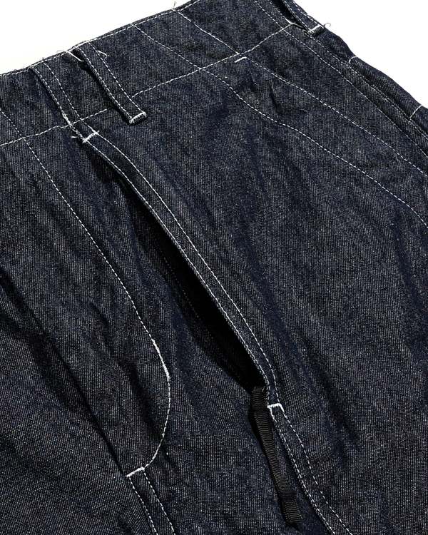 Engineered Garments Industrial 8oz Denim Fatigue Short - Indigo
