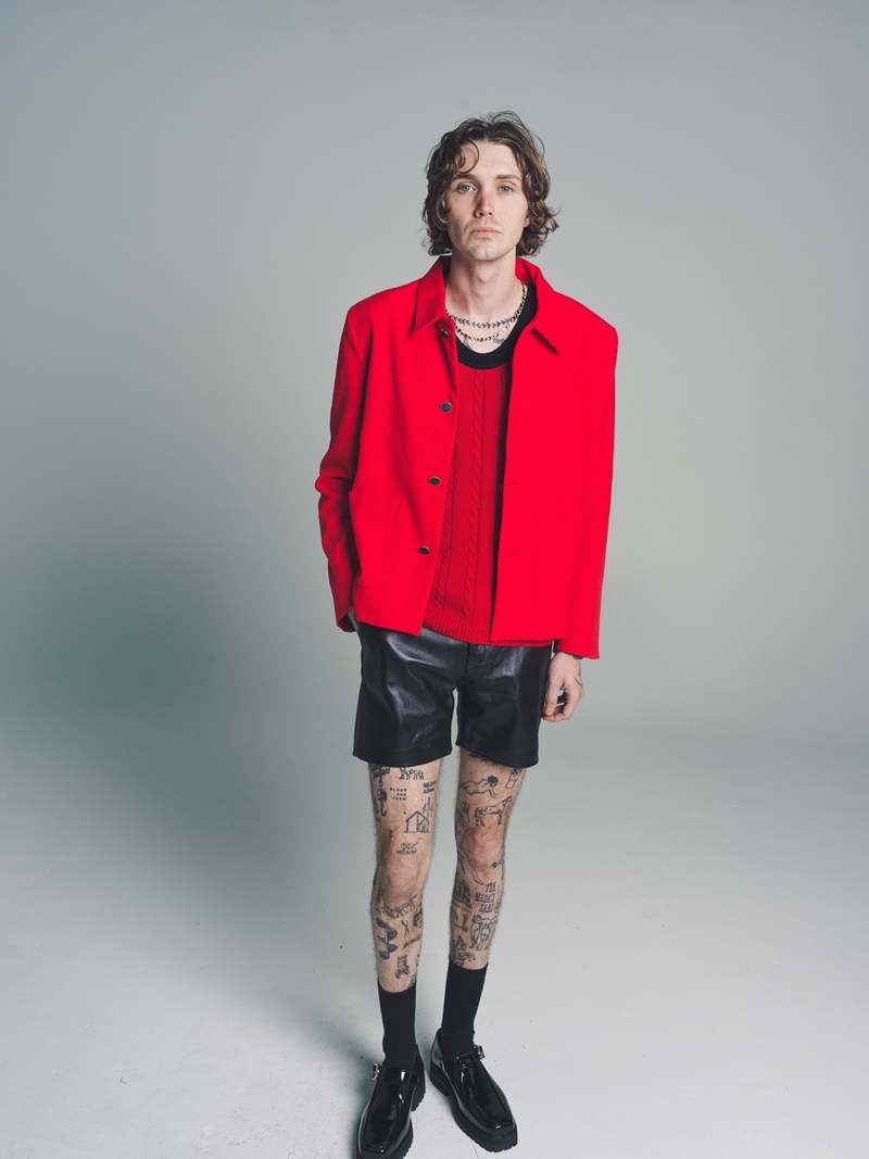 ジャケット・アウター Ernest w. Baker Cropped Jacket Ernest W. Baker Brown Virgin Wool Check Jacket Ernest W. Baker