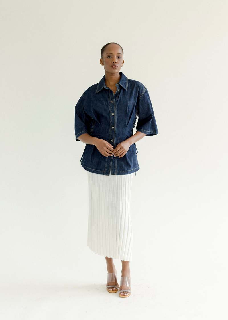 RACHEL COMEY ダークデニムシャツ RACHEL COMEY ダークデニムシャツ RACHEL COMEY ダークデニム