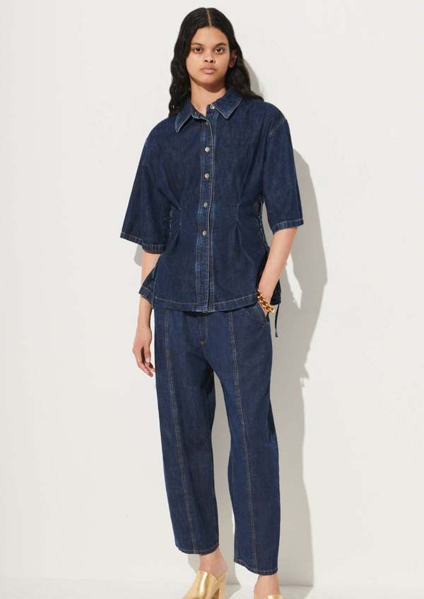 RACHEL COMEY ダークデニムシャツ（RACHEL COMEY(レイチェルコー