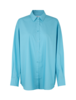 Samsøe & Samsøe Lua Oversized Button Down Shirt - Topaz Blue - Thumbnail 1
