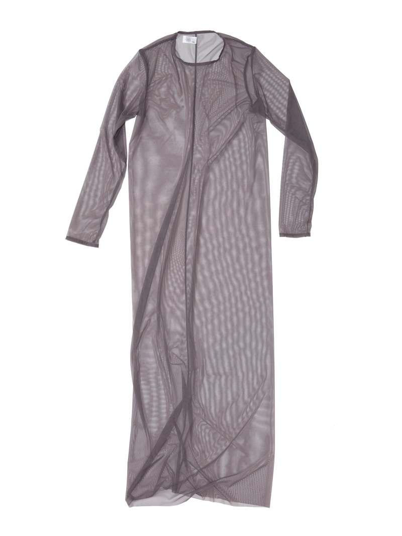 SIMONE WILD 新品 Net Long Dress Simone Wild Net Long Dress - Graphite | Garmentory