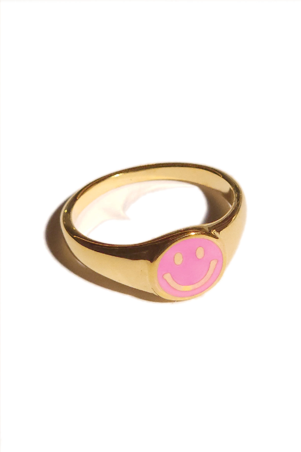 MATTER MATTERS Happy Ring - Pink