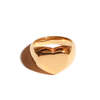 MATTER MATTERS Heart Signet Ring - Gold - Thumbnail 2