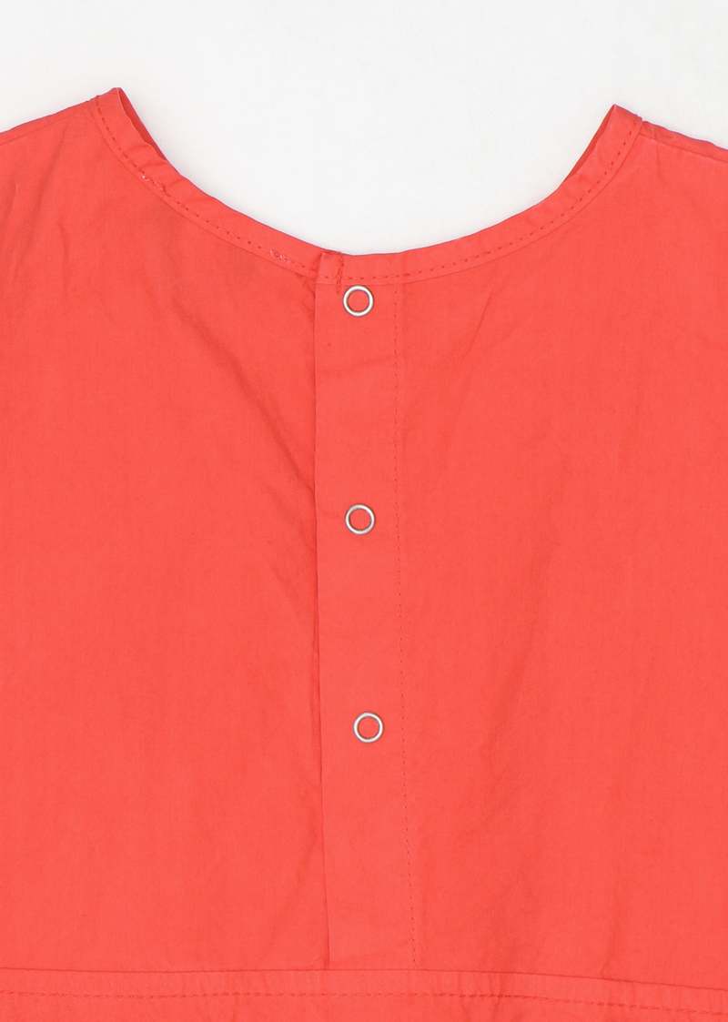 Kids Caramel Pilea Romper - Berry