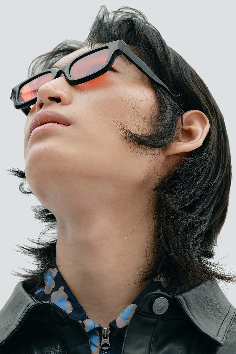 Projekt Produkt Acetate AUCC2 C1 Sunglasses - Black | Garmentory