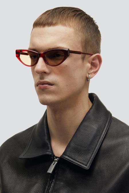 Projekt Produkt Acetate AUCC2 C1 Sunglasses - Black | Garmentory