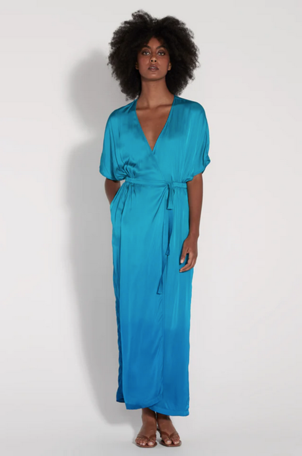 dip dye blue dress Dip Dye Wedding Ombre Wedding Dress For Sale Winter Wonderland Wedding Dress,  Blue, Purple, Silver Ombre,