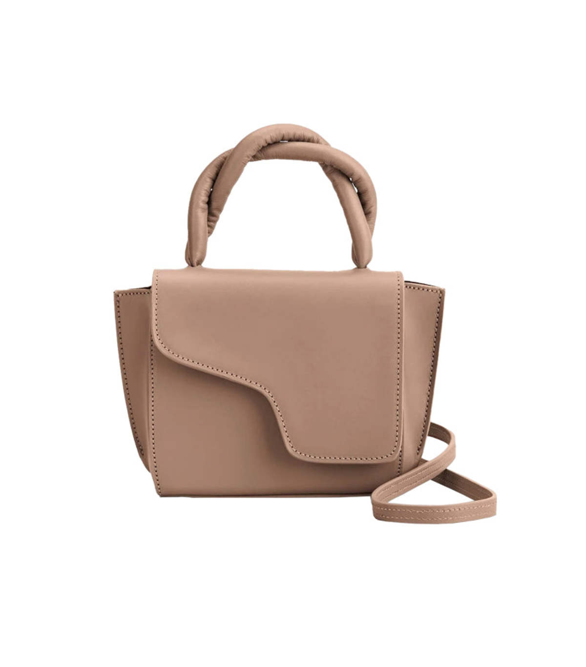 ATP Atelier Montalbano Mini Handbag - Hazelnut | Garmentory