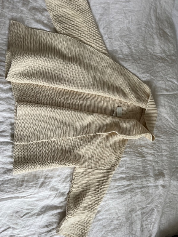 Raw Links Cardigan 