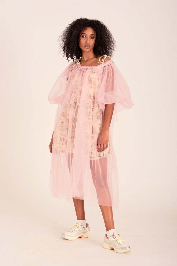 Eliza Faulkner Madlyn Dress - Pink Ballet Tulle
