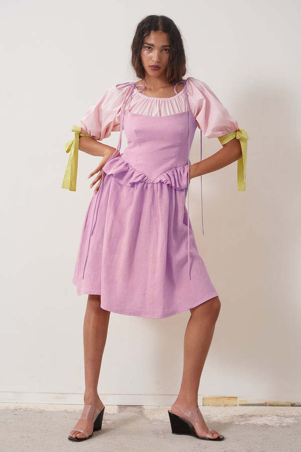 chinese dress ladies Dress From In Oh Happy Day Lavender main image 1