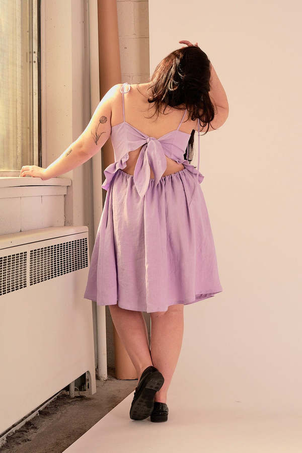 knee length dresses for ladies Linen Double Wrap Maxi Dress, Purple Wrap Dress with Pockets, Linen Dress for Women, Boho Linen Clothing, Handmade Bridesmaid Dress, 2XL / Blue Green main image 1