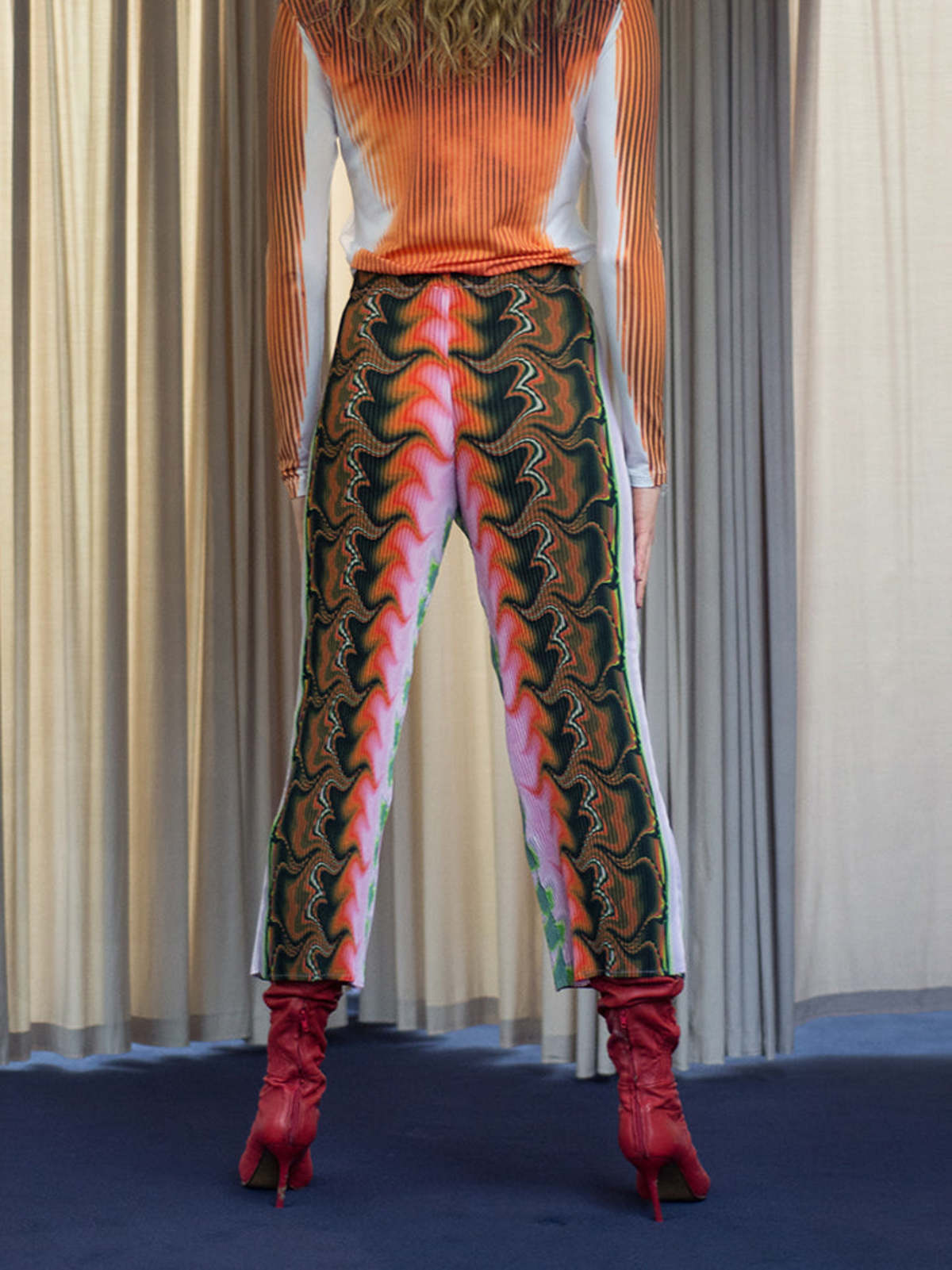 Julia Heuer Jack Trouser - Bruce Print - Image 3 of 6