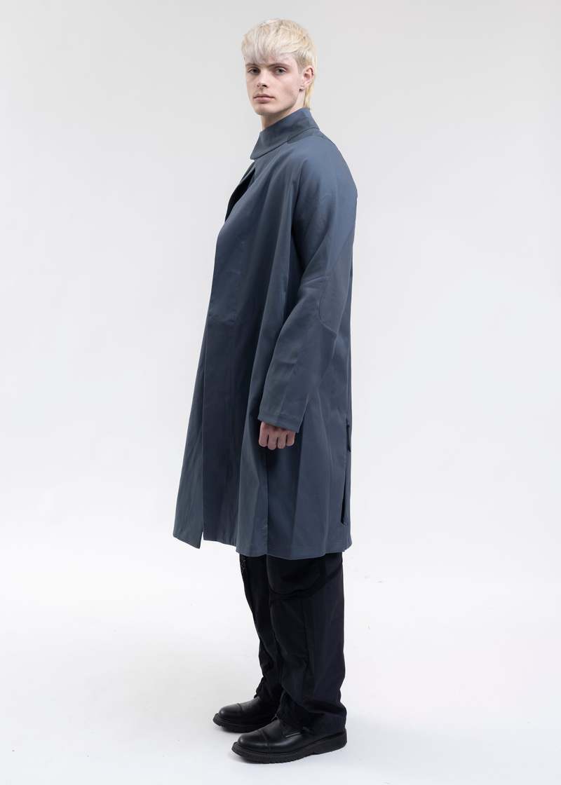 ジャケット・アウター _j.l-a.l_ sprit trench coat _J.L - A.L_ Split Trench - Blue | Garmentory
