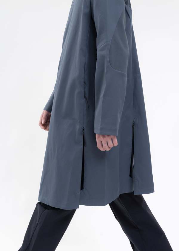 ジャケット・アウター _j.l-a.l_ sprit trench coat Split Trench Blue – _J.L-A.L_