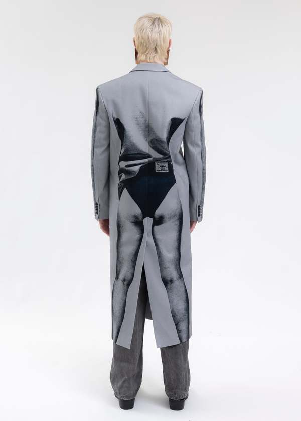 Y/project GREY Jean Paul Gaultier Edition TROMPE L'OEIL JANTY MAXI