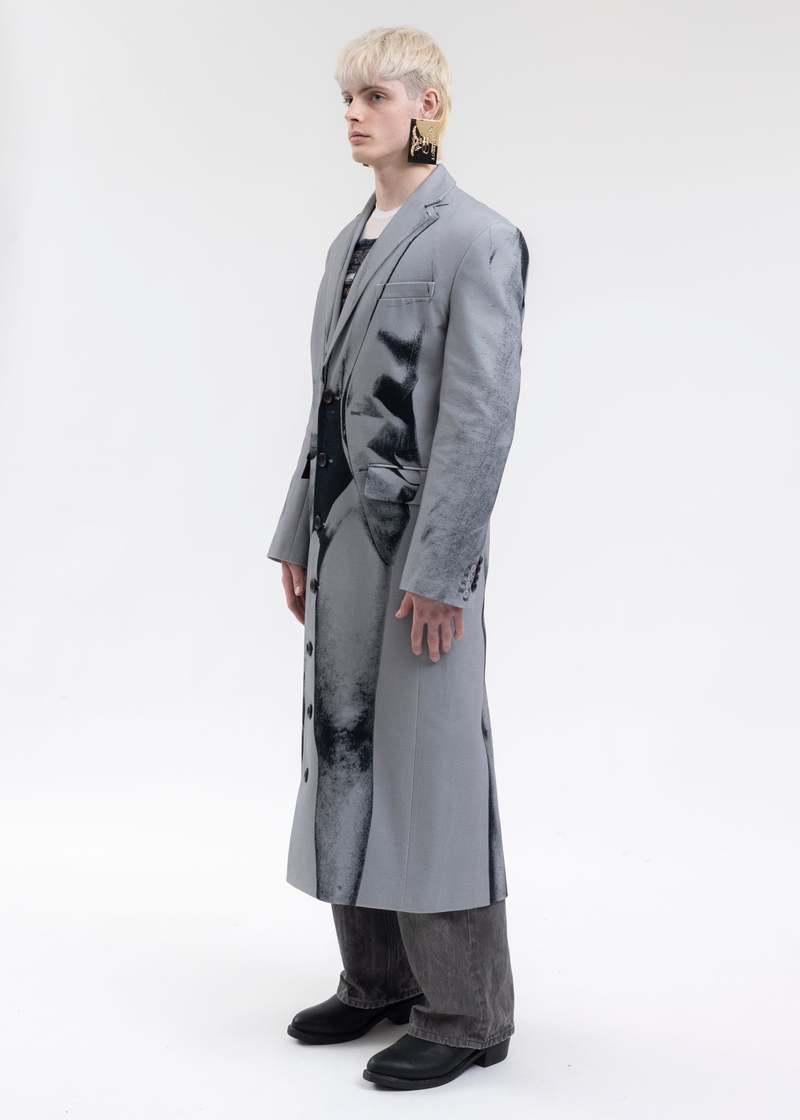 Y/project GREY Jean Paul Gaultier Edition TROMPE L'OEIL JANTY MAXI