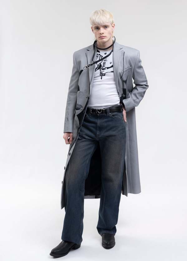 Y/project GREY Jean Paul Gaultier Edition TROMPE L'OEIL JANTY MAXI