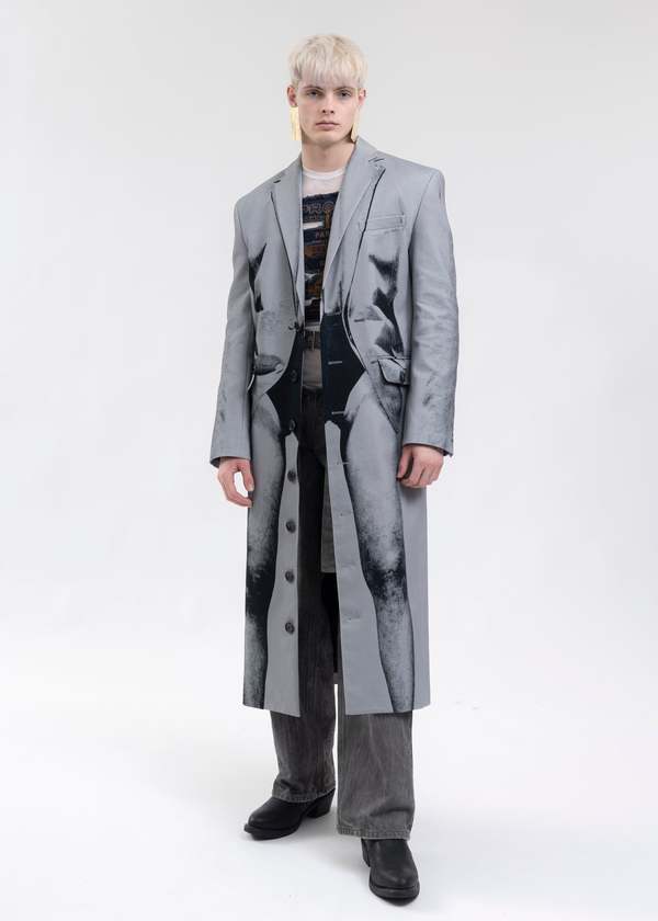 Y/project GREY Jean Paul Gaultier Edition TROMPE L'OEIL JANTY MAXI