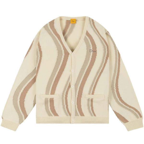 トップス DIME LIGHTWAVE KNIT CARDIGAN Dime Lightwave Knit Cardigan - Cream | Garmentory