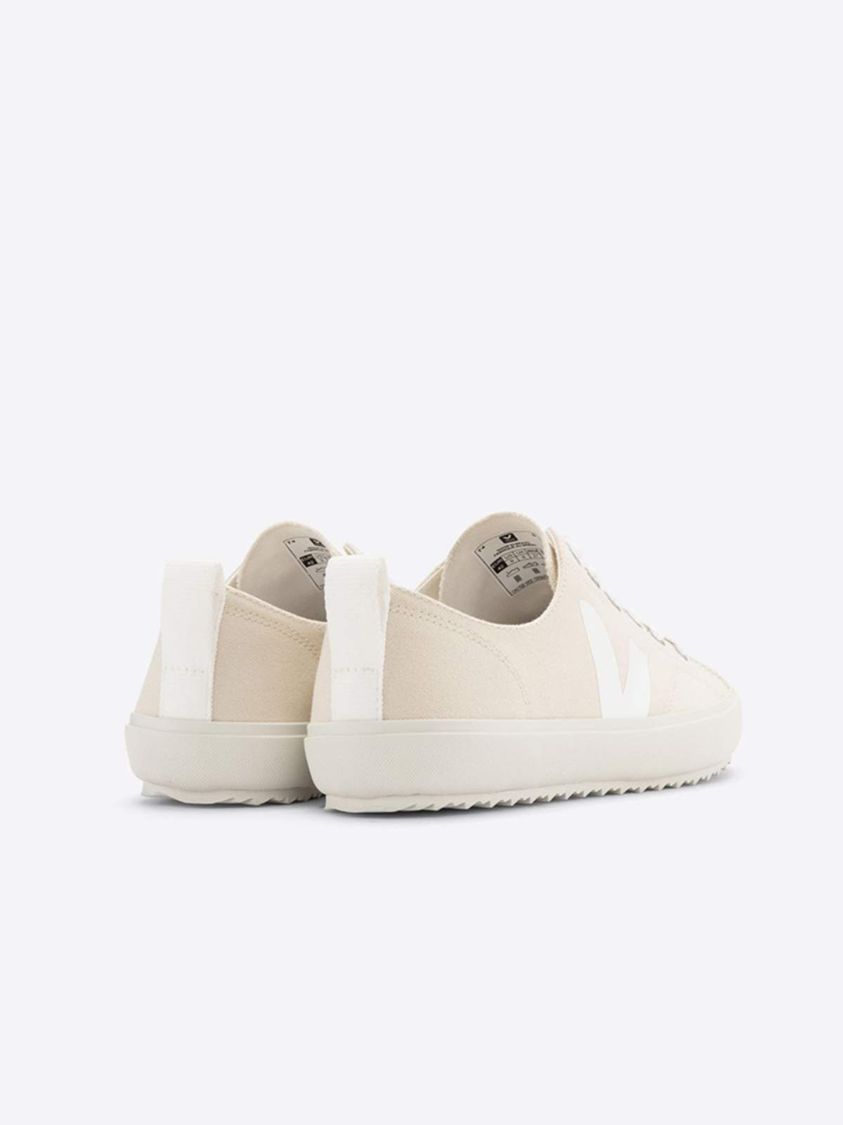 VEJA Nova Organic Cotton Vegan Sneaker - Areia/White