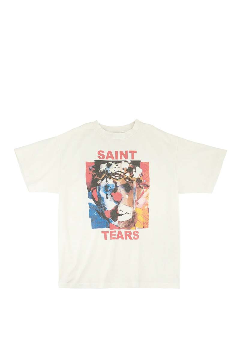 Denim Tears Clown T-shirt (White) | Garmentory