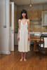 By Signe Seda Dress - Ecru - Thumbnail 1
