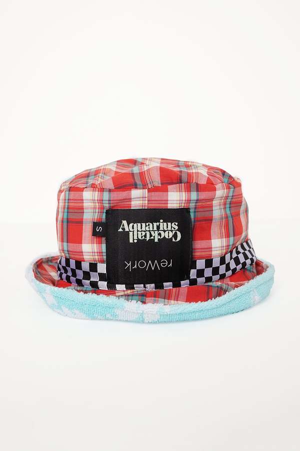 Aquarius Cocktail BUCKET HAT - CHERRY | Garmentory display picture 1