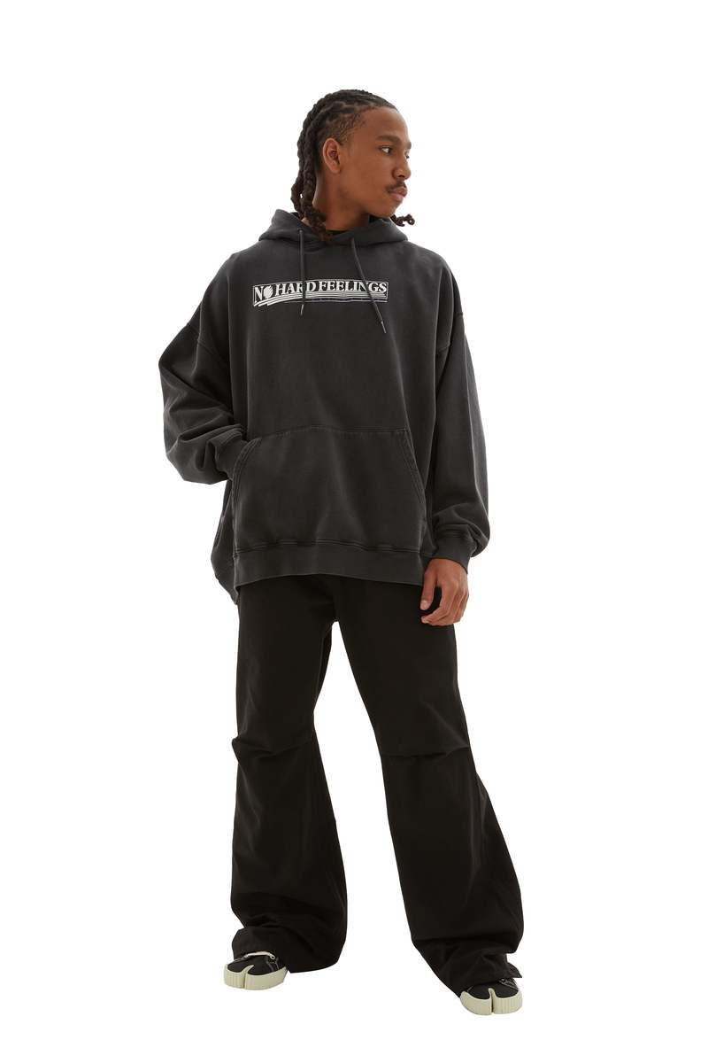 パーカー・フーディ Martine Rose Oversized Black Hoodie Martine Rose Classic Hoodie Black Hoodies Martine Rose