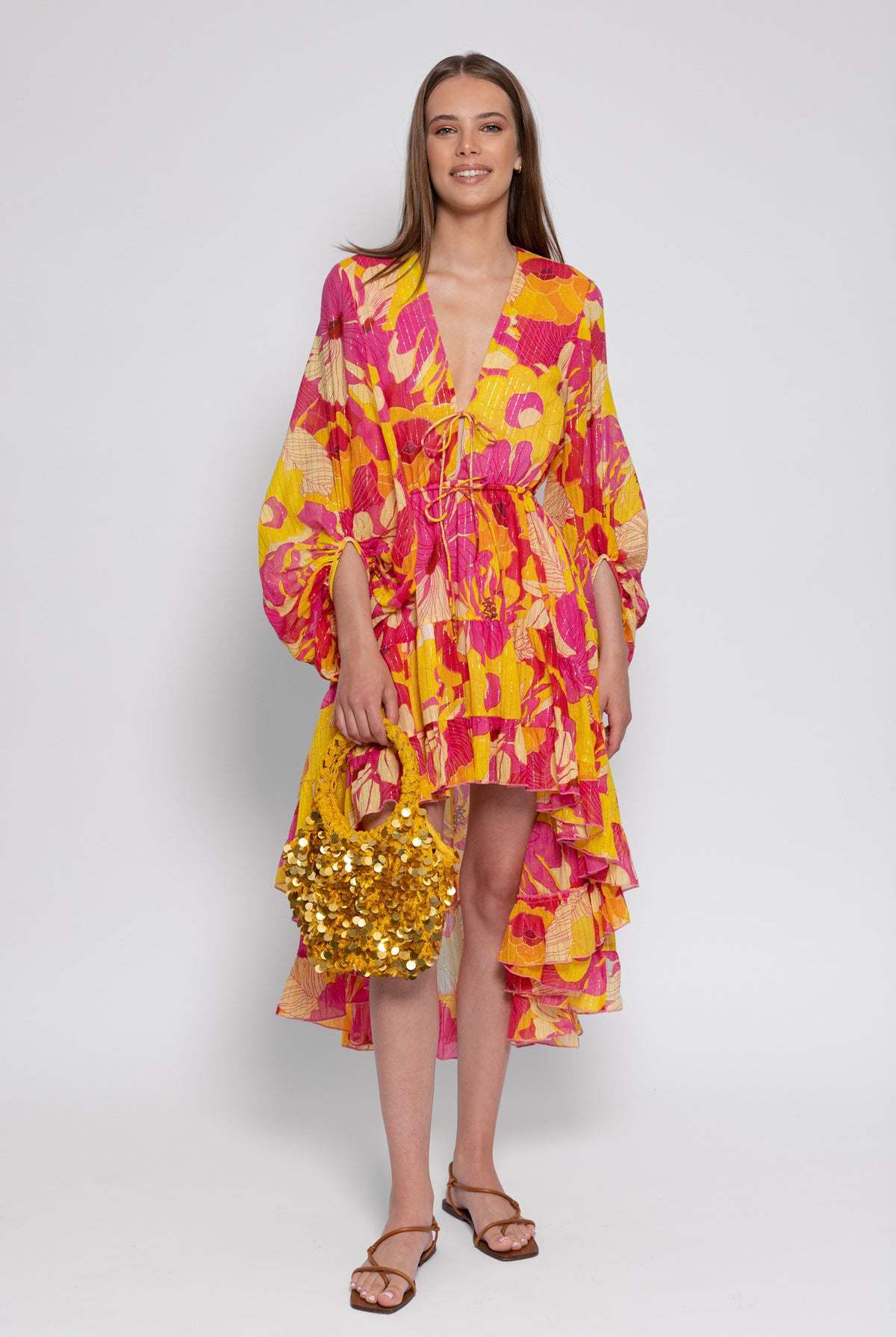 Christy Lynn Elsa Top - Flowers Print | Garmentory