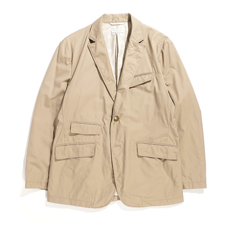 Engineered Garments AndoverJacket Ｍストライプ Men's Engineered Garments Andover Jacket Tropical Wool Gray