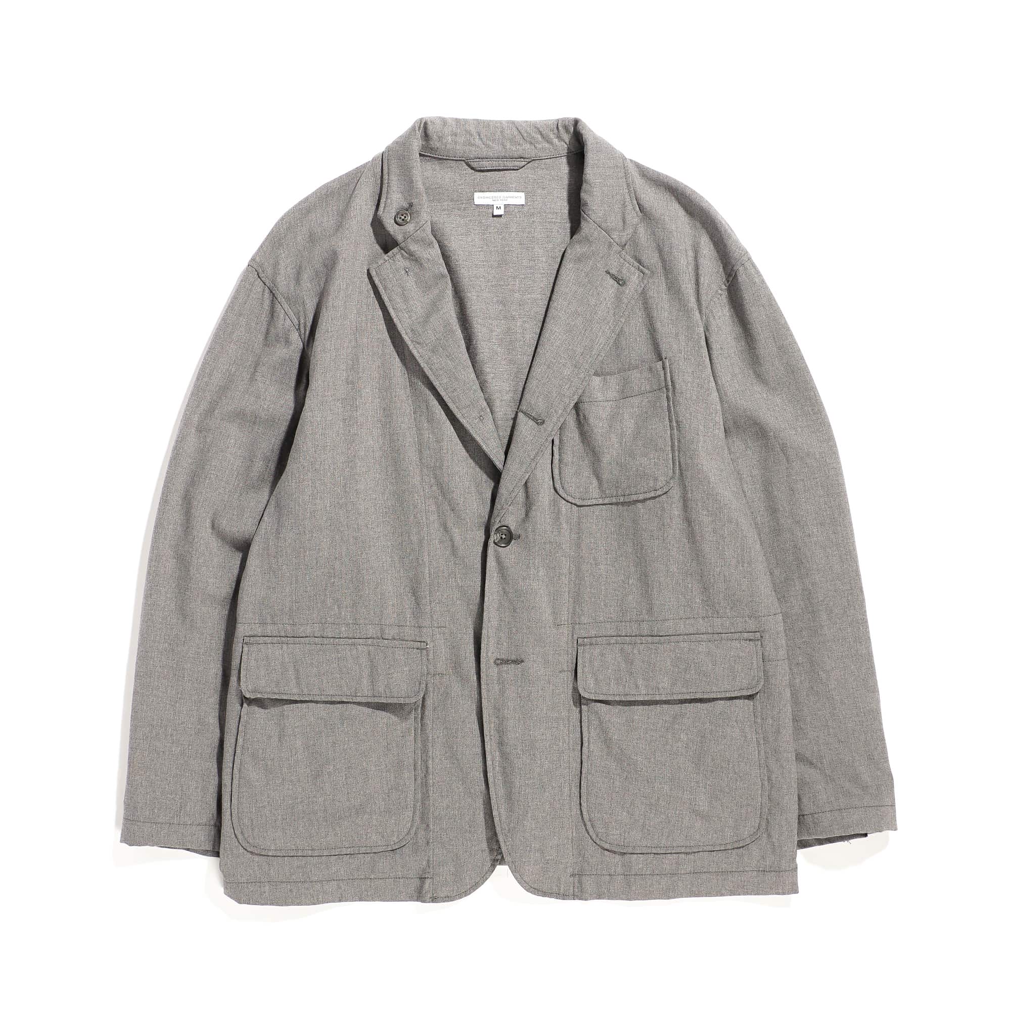 Engineered Garments Tropical Wool Loiter Jacket - Grey
