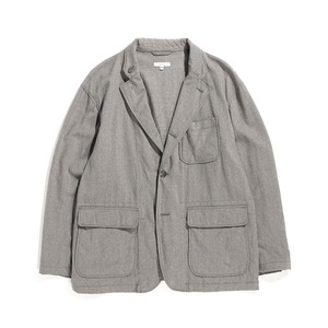 Engineered Garments Tropical Wool Loiter Jacket - Grey | Garmentory