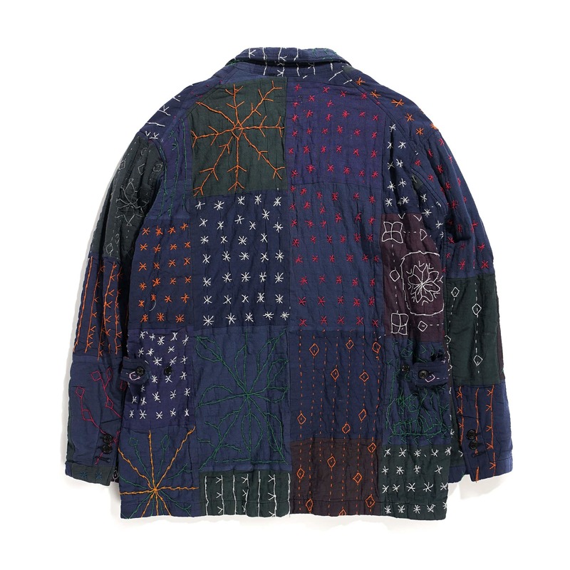 Engineered Garments Loiter Jacket - Navy Square Handstitch