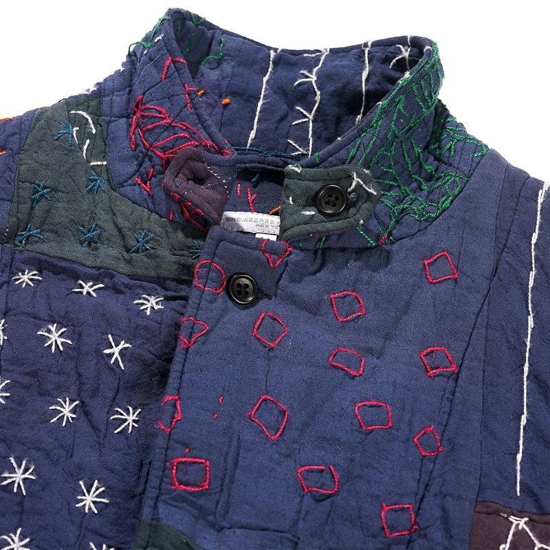 Engineered Garments Loiter Jacket - Navy Square Handstitch