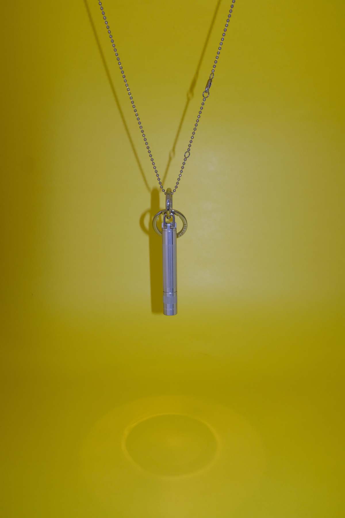 Lemaire Aluminum Maglite Chain Necklace - Silver | Garmentory