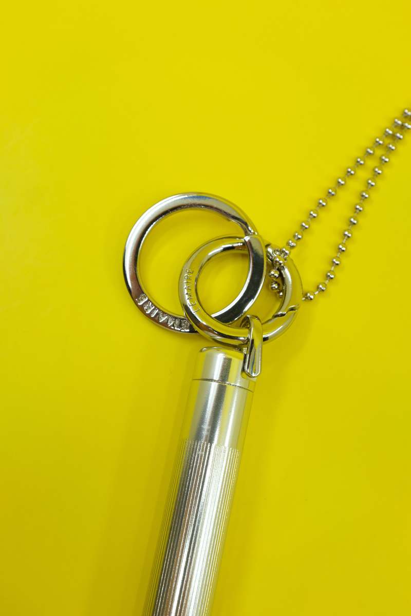 Lemaire Aluminum Maglite Chain Necklace - Silver | Garmentory