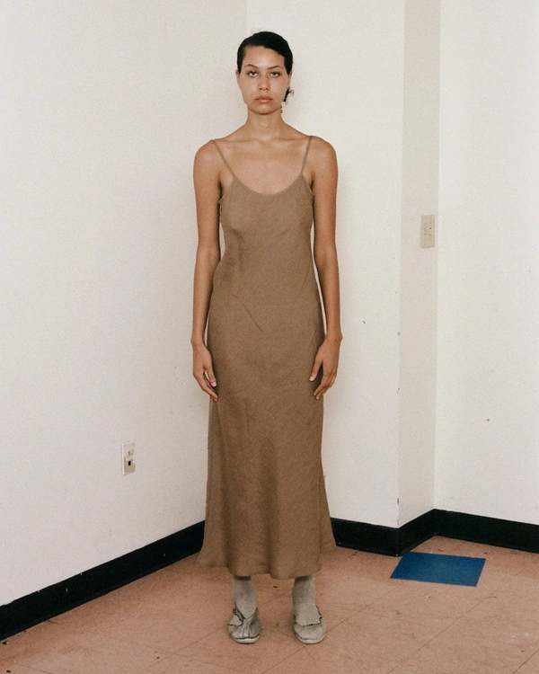 Baserange Dydine Linen Dress - Ocular | Garmentory