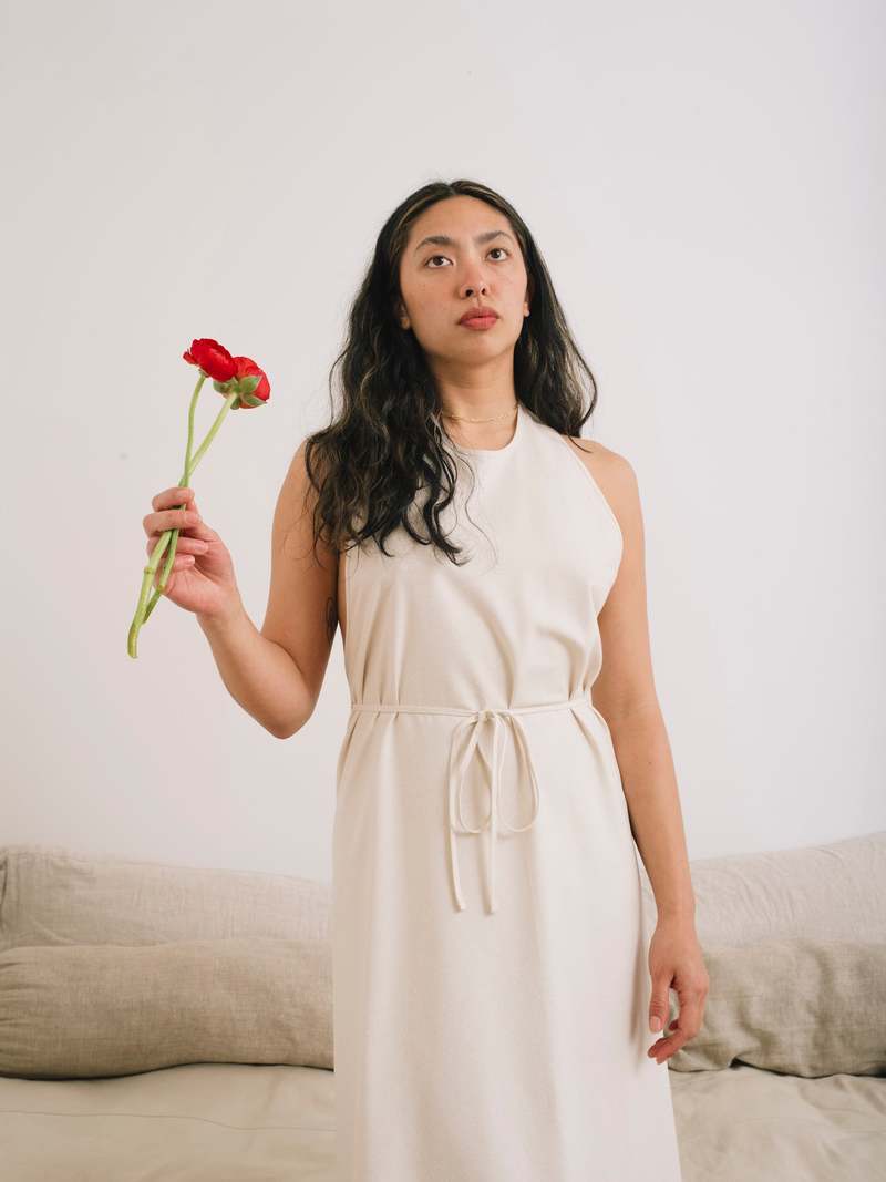 Baserange Apron Dress - Off White | Garmentory