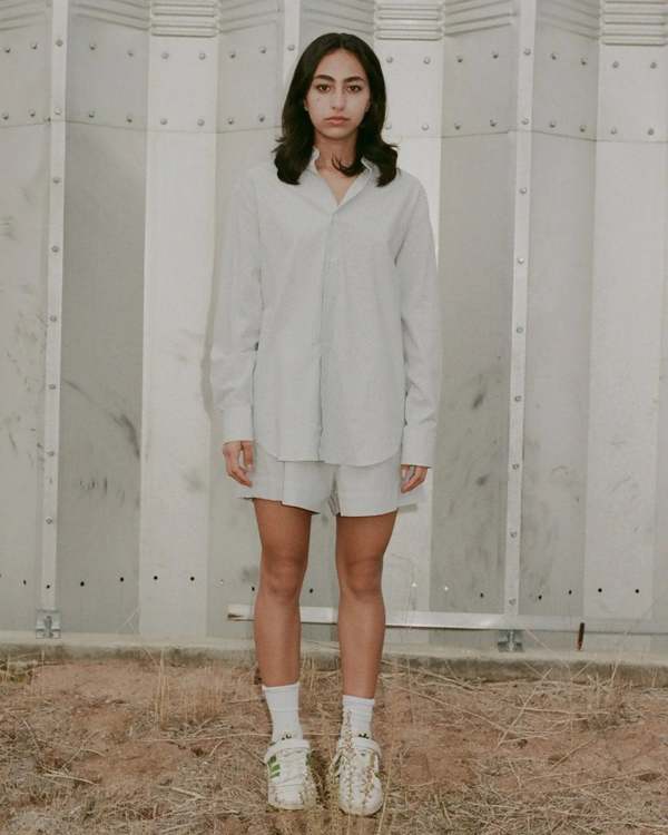 BASERANGE/ベースレンジ　ストライプシャツ　ole shirt BASERANGE（ベースレンジ）の「＜BASERANGE＞OLE ストライプ シャツ