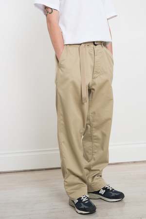Nanamica Wide Chino Pants - Khaki | Garmentory