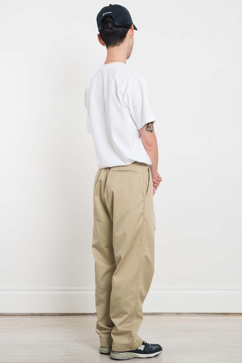 パンツ nanamica /Wide Chino Pants KHAKI Wide Straight Chino Pants – nanamica NEW YORK
