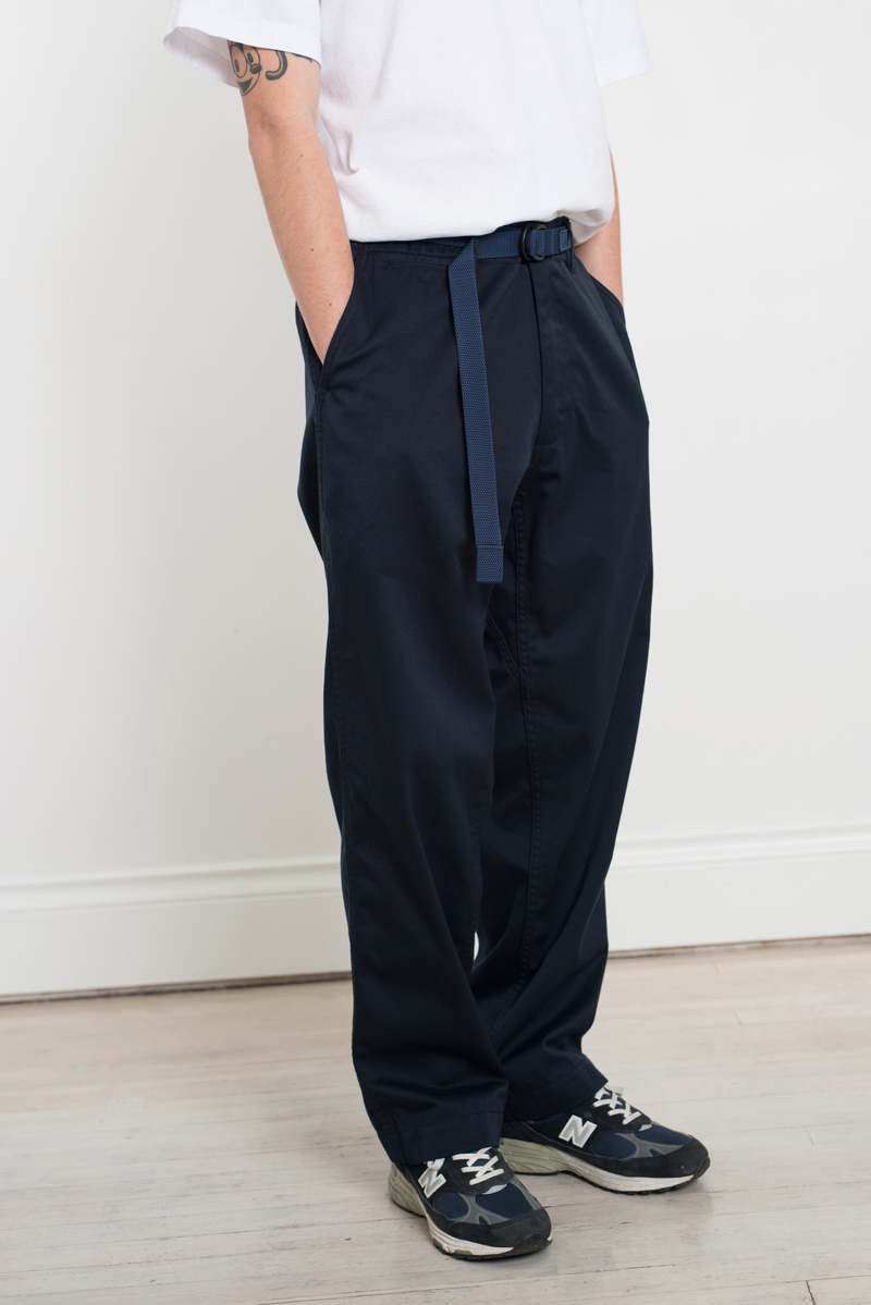 パンツ nanamica wide chino pant navy 30 Nanamica Wide Chino Pants - Navy | Garmentory